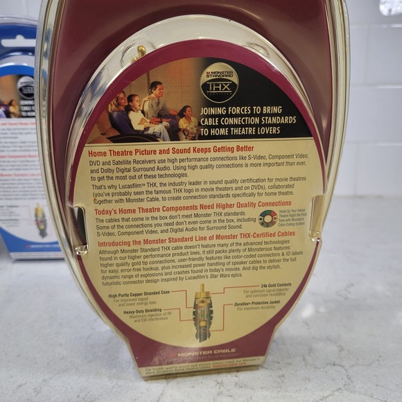 Monster‎ Standard Digital Coax THX Certified 8 Ft Dolby - Picture 2 of 2